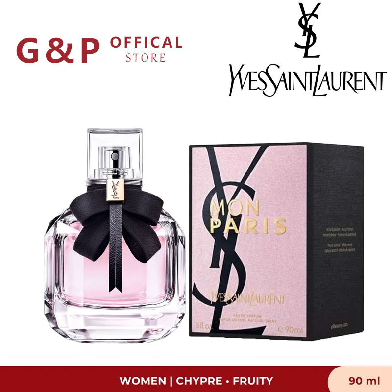YSL Yves Saint Laurent MON PARIS PARFUM FLORAL EAU DE PARFUM 90ML