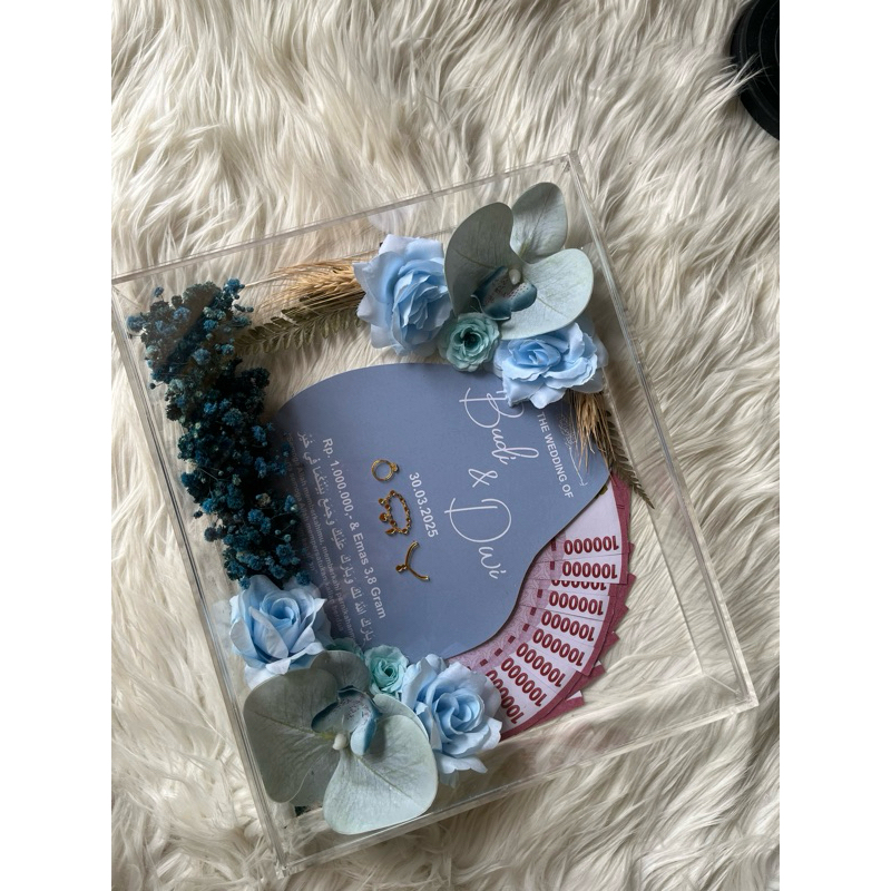 Box mahar Acrylic full isi