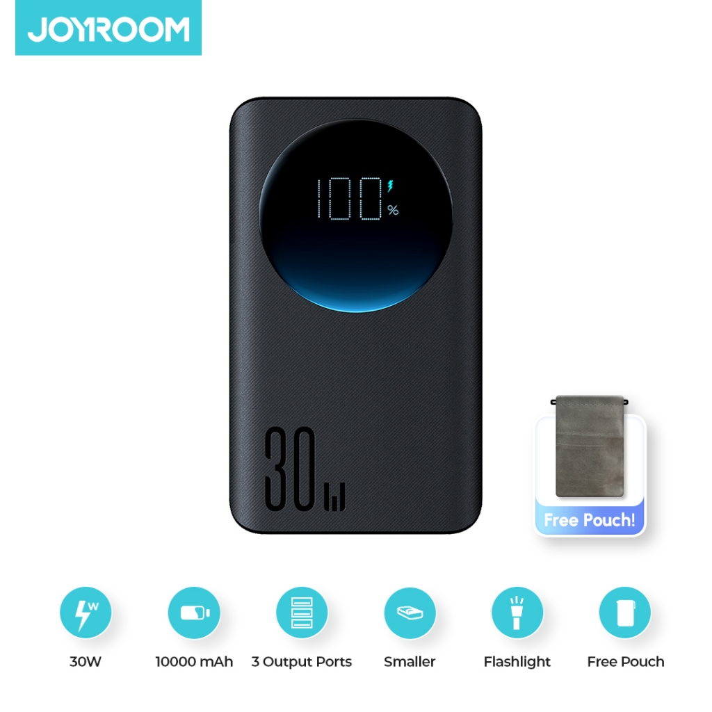 JOYROOM Stariness Powerbank Super Fast Charge 30W Digital Display