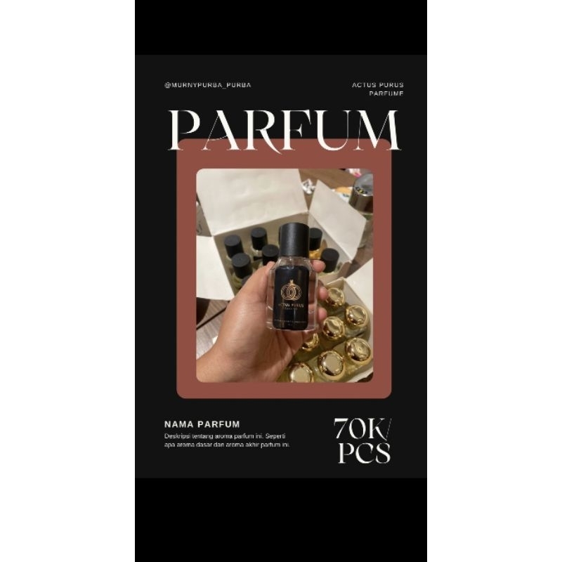 Actus Purus Parfume