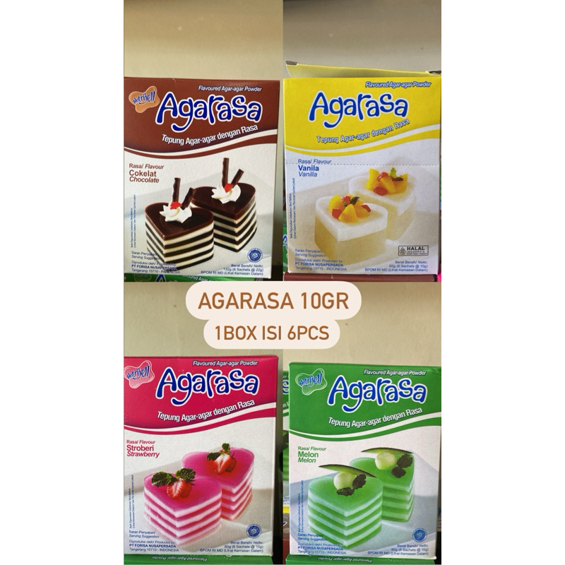 

(6pcs)agarasa 1 box