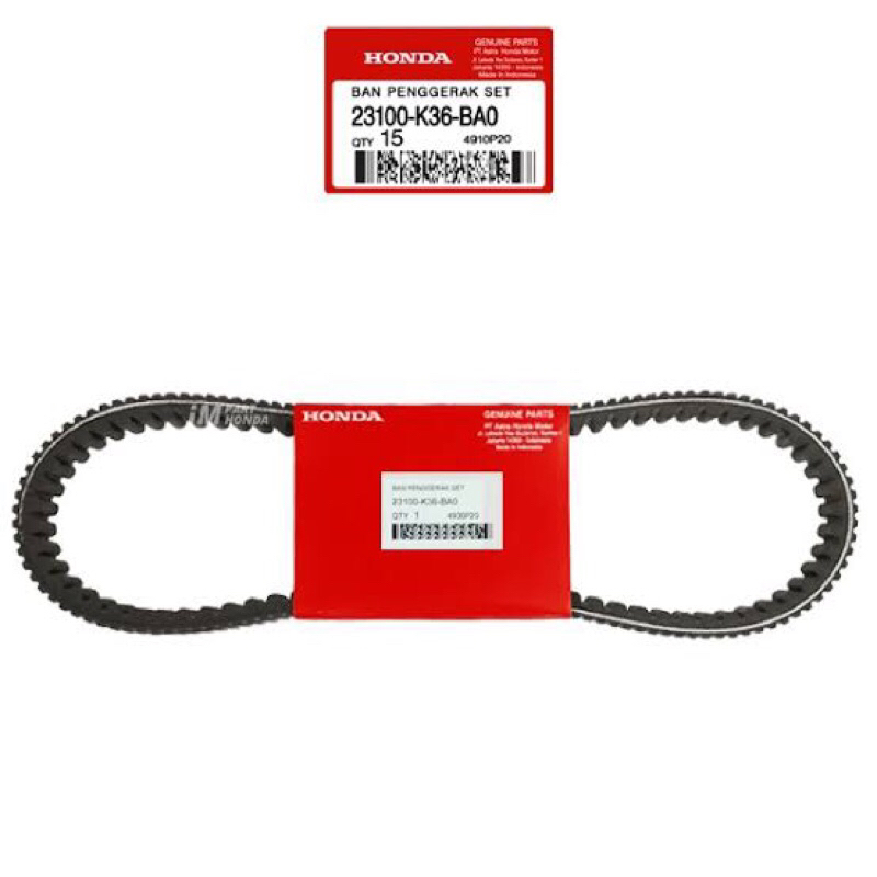 V Belt V-belt Honda Vario 125 150 Led New PCX 150 K36 Original
