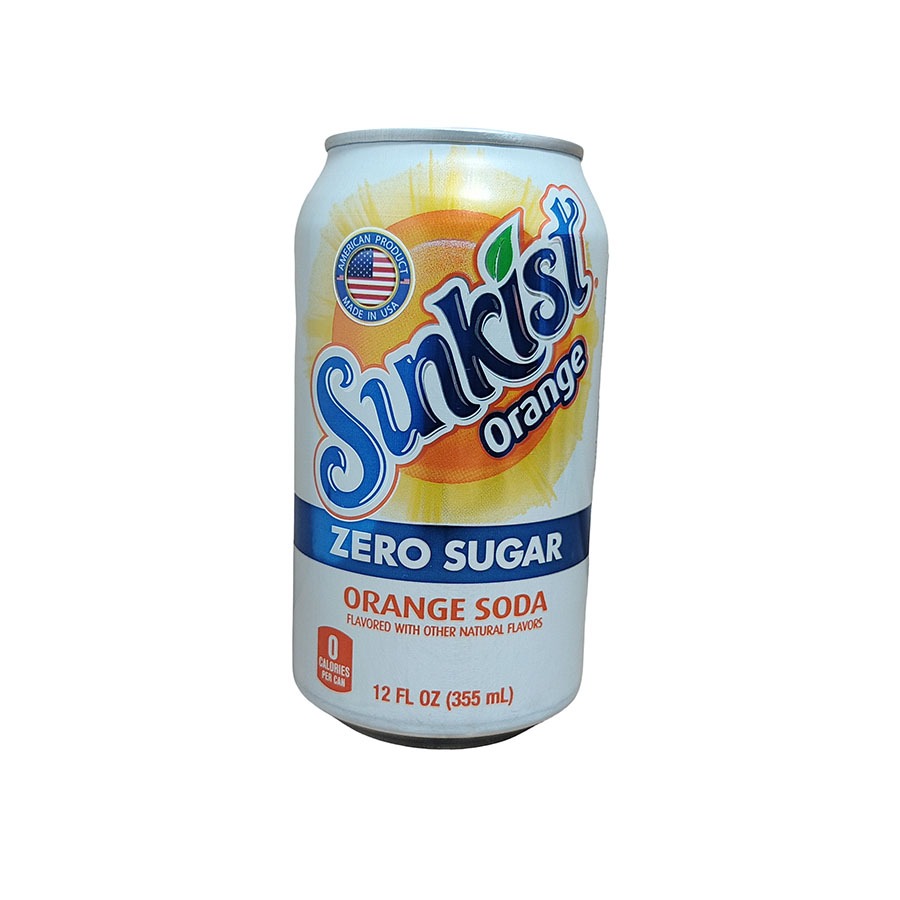 

SUNKIST ORANGE ZERO SUGAR 355 ML