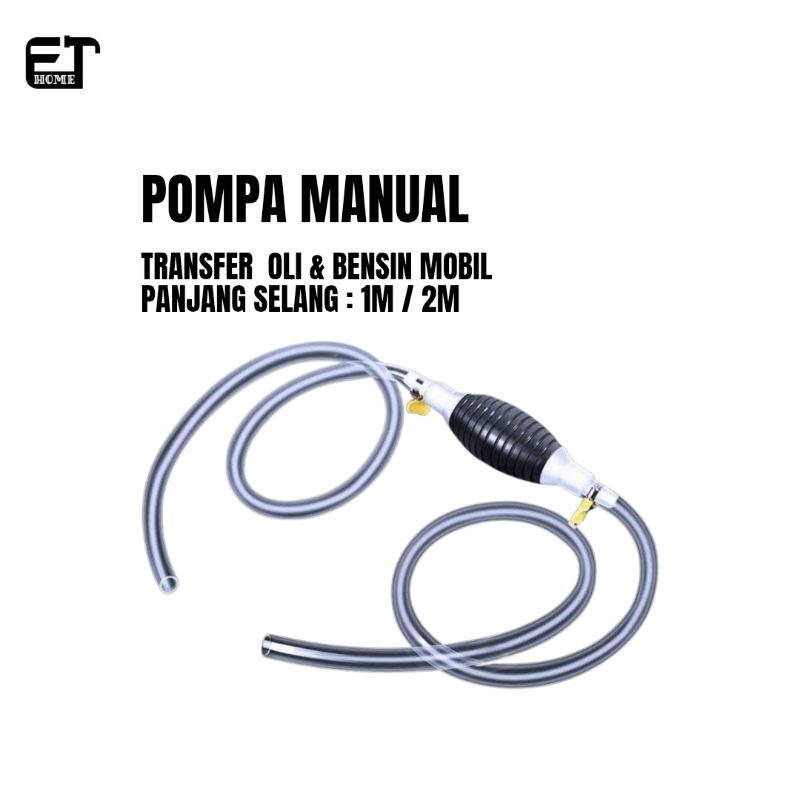 Pompa Tangan Transfer Oli Bensin Mobil Oil Extractor