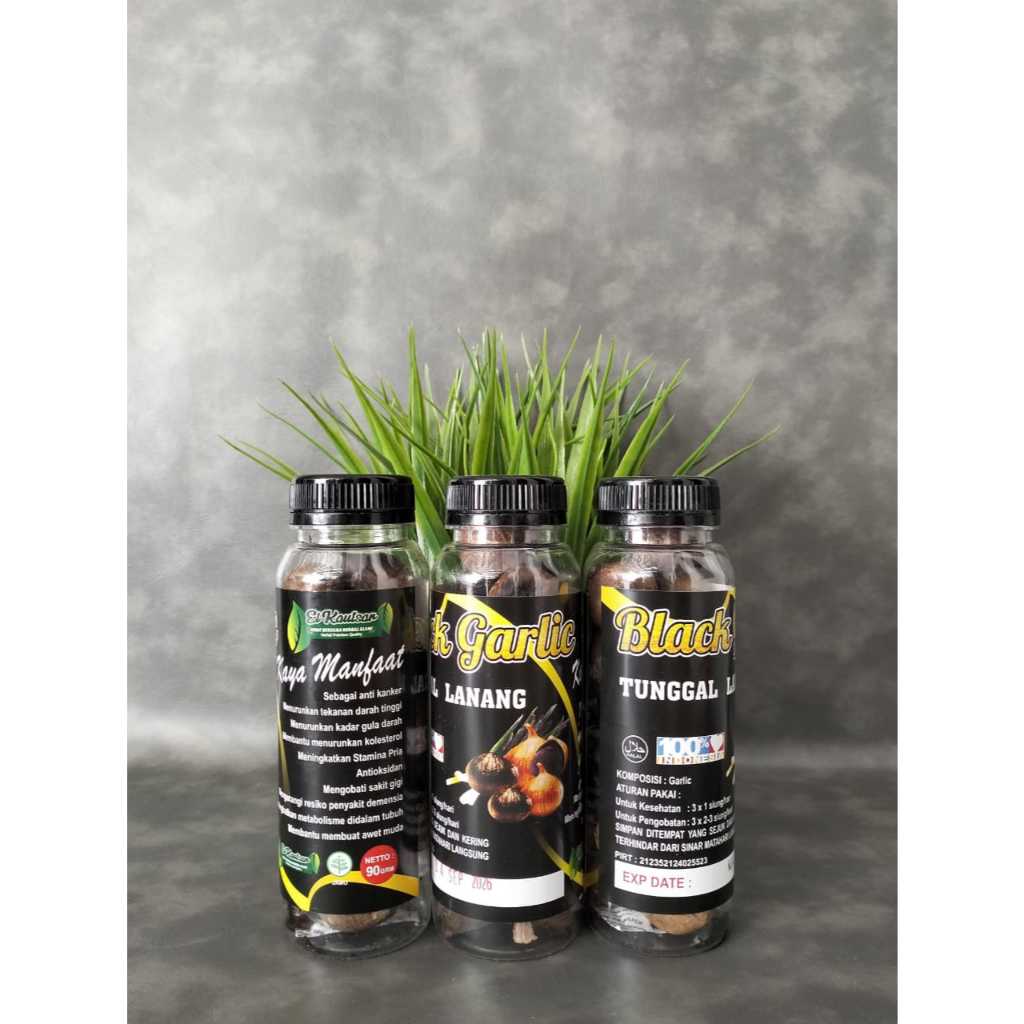 

BLACK GARLIC BAWANG LANANG 90GR