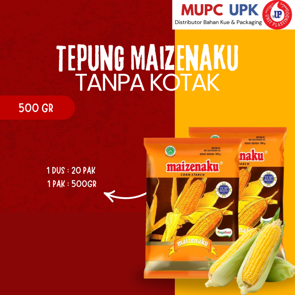 

Tepung Maizenaku / Maizenaku Tanpa Kotak 250Gr / Maizenaku kemasan 250gr