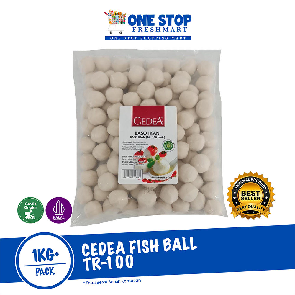 

CEDEA BAKSO IKAN TR ISI 100 / CEDEA FISH BALL TR ISI 100