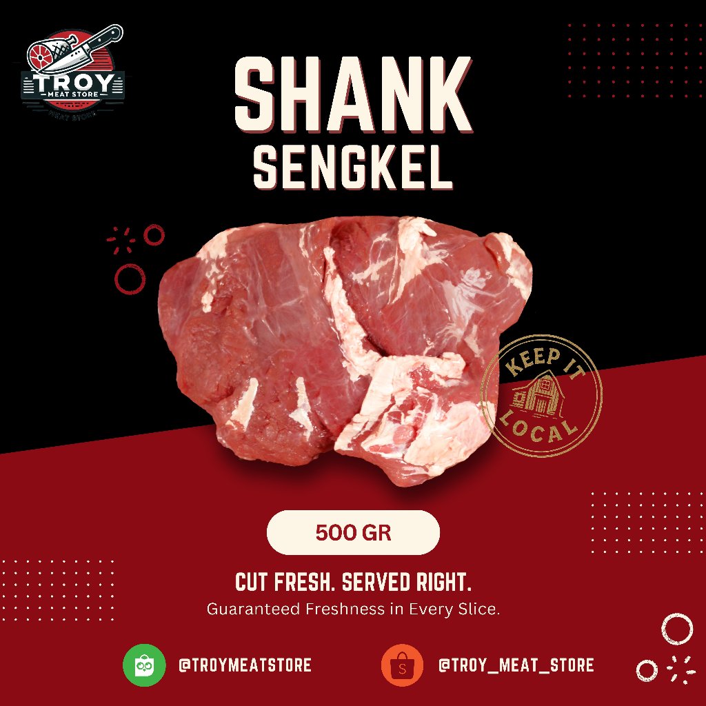

Sengkel Daging Sapi 500 Gram