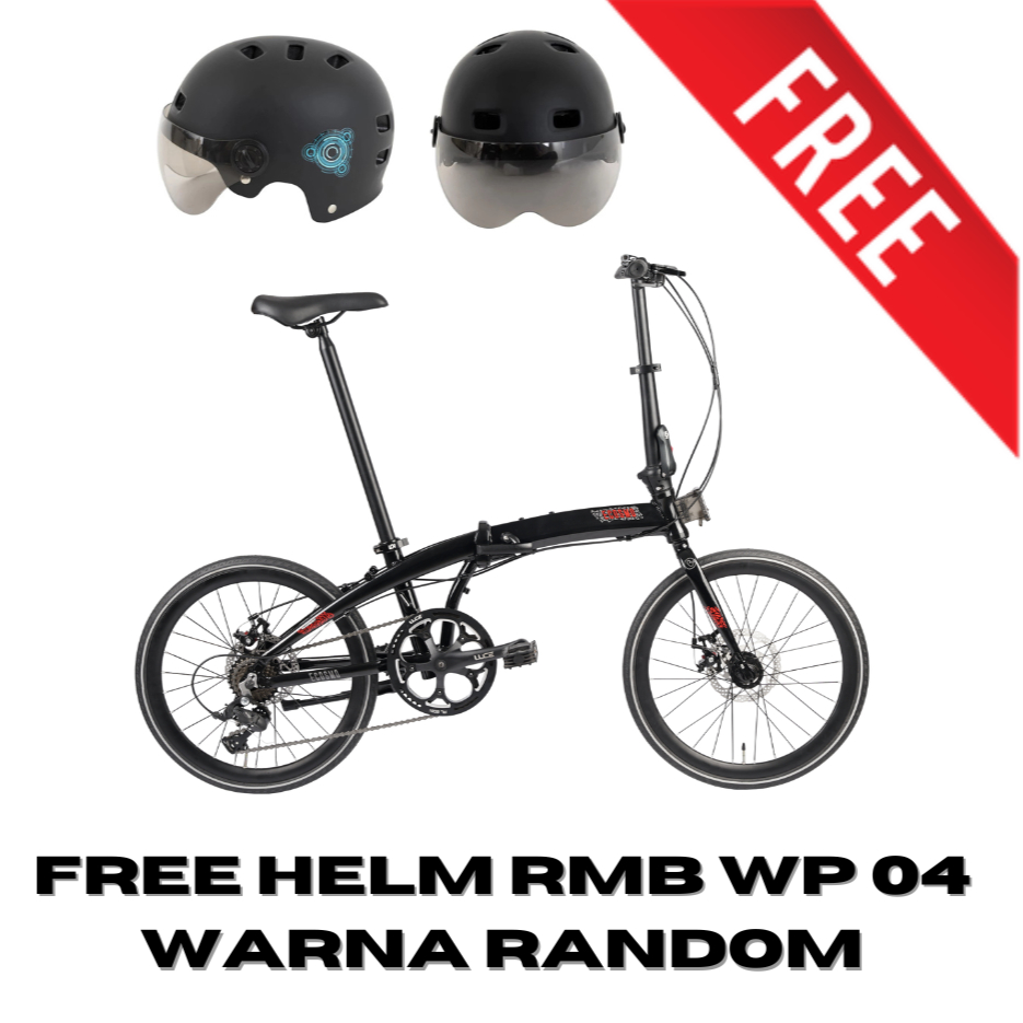 Sepeda Lipat / Folding Bike Element Ecosmo Delta 8Sp 20Inch