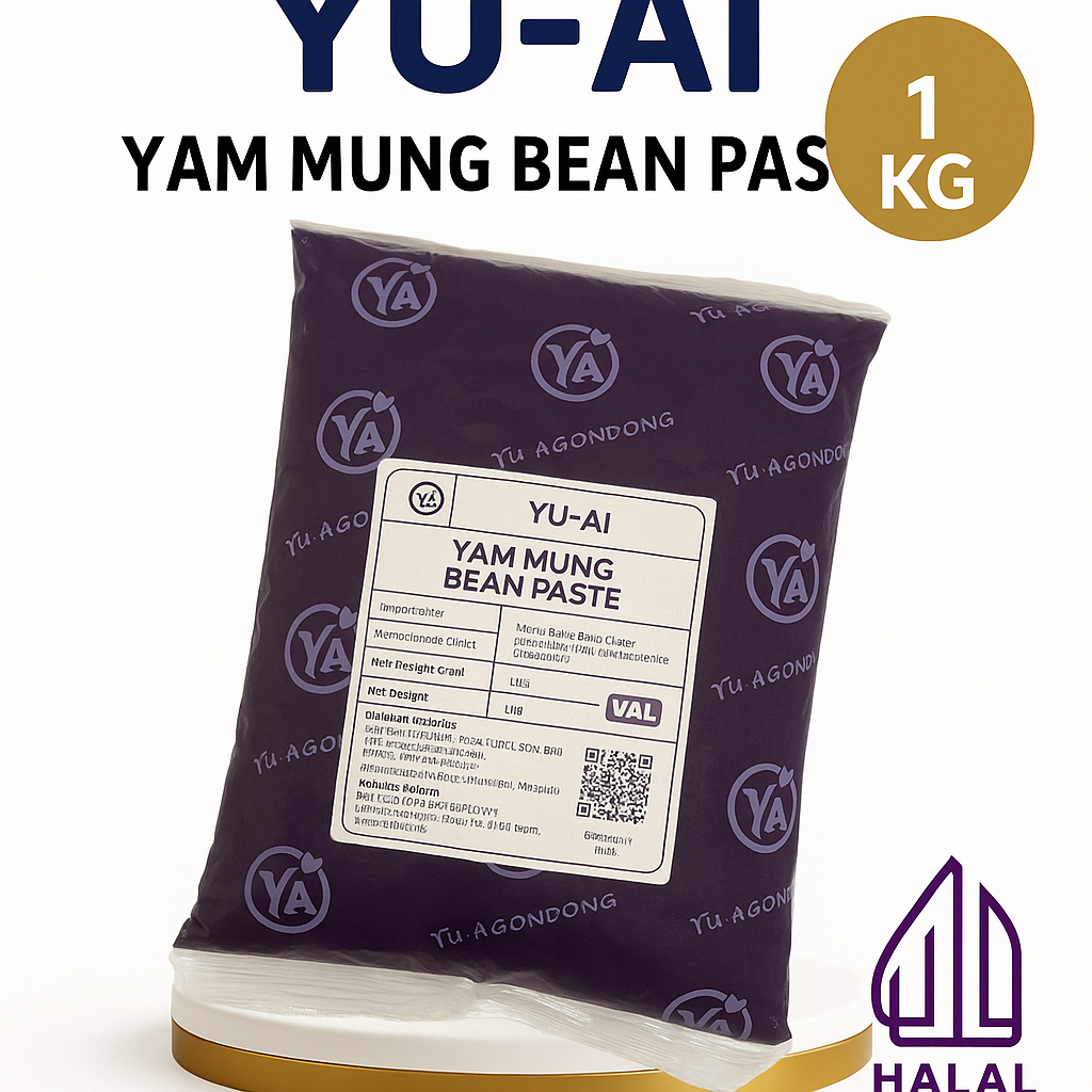 

YU-AI Yam Mung Bean Paste Taro Ubi Ungu Pasta 1 Kg