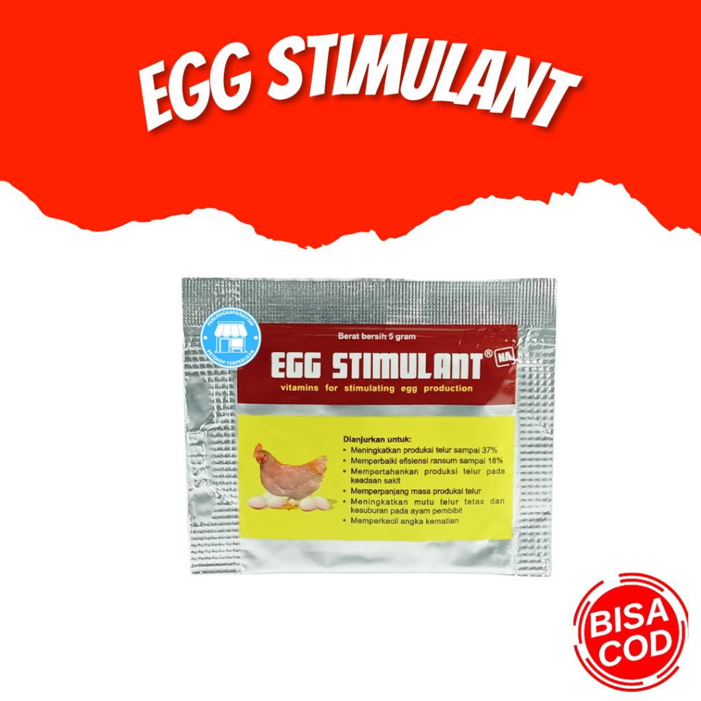EGG STIMULANT Obat Produksi Telur Obat Kesehatan Ayam Produktivitas Telur Ayam