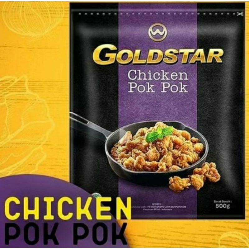 

Goldstar Chiken pok pok 500gr