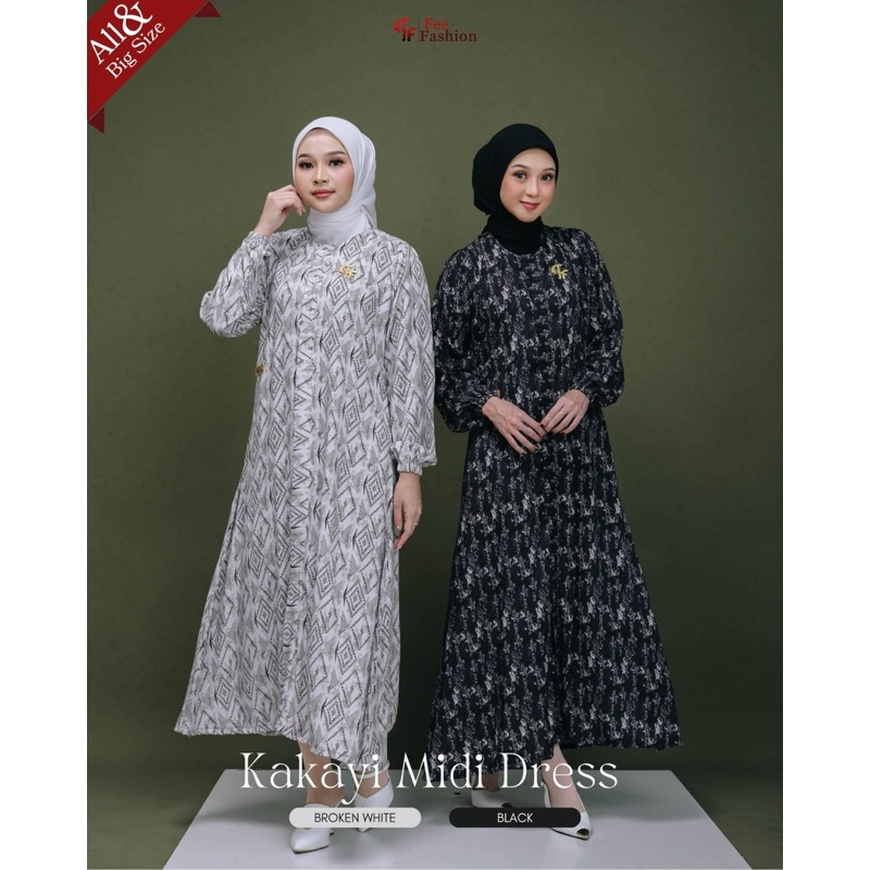 KAKAYI midi dress, midi dress fee fashion, fee fashion, midi dress, dress adem