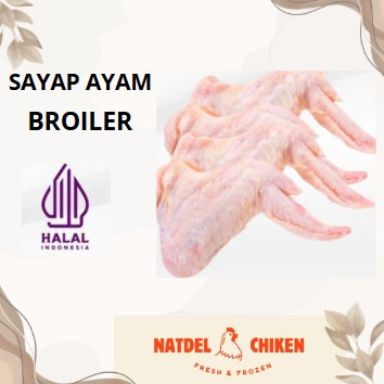 

Sayap Ayam 1Kg Fresh & Frozen - Kualitas Baik Packaging 1 Kg