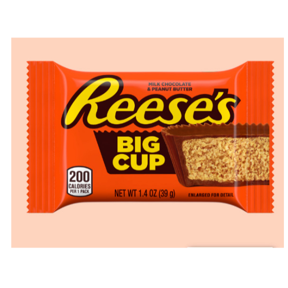 

Reeses Big Cup Milk Chocolate Peanut Butter Cup