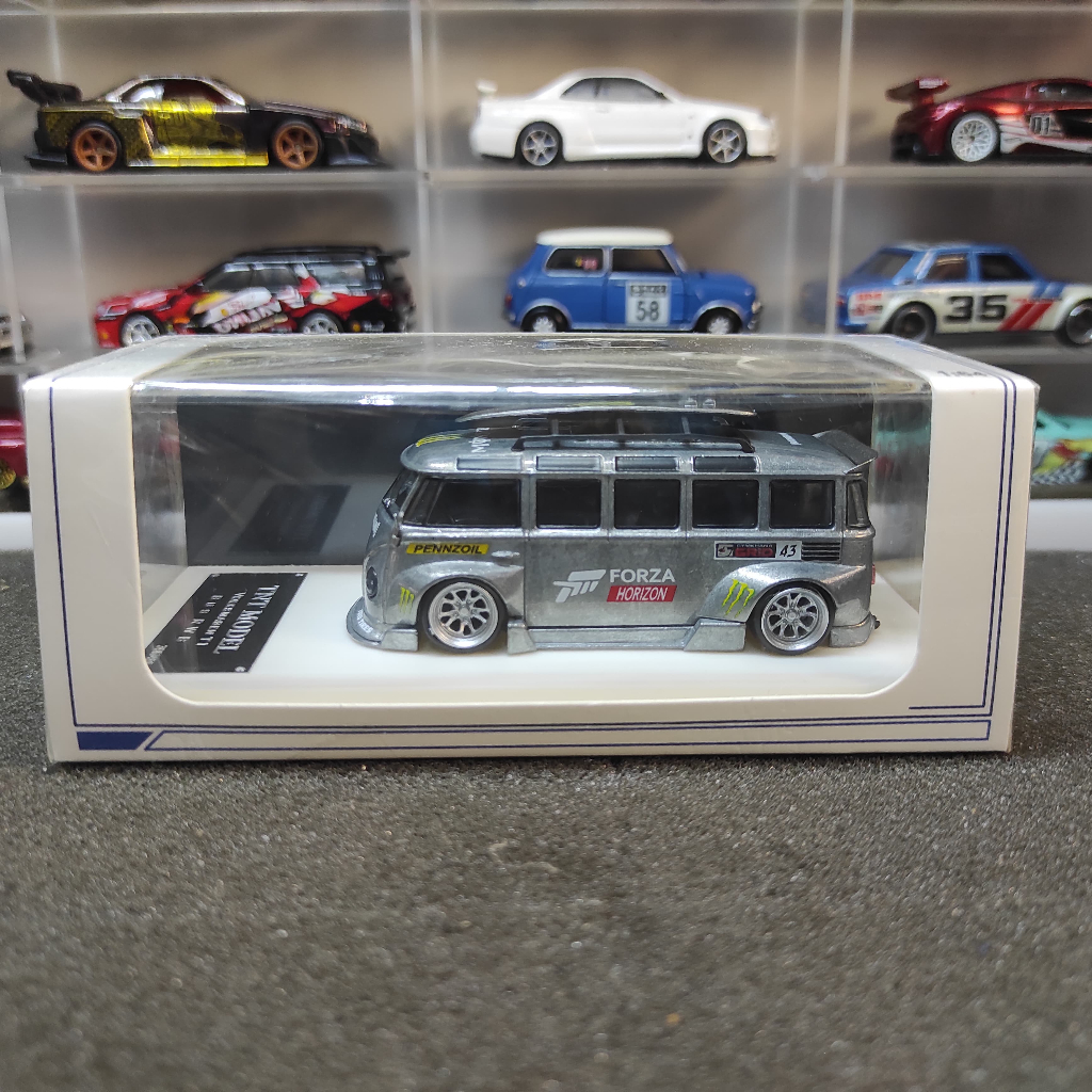TNT 1/64 VW T1 Bus RWB Raw Zamac monster