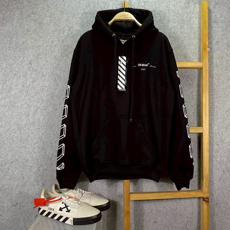 Jaket Hoodie Off-White 3D premium fulltag