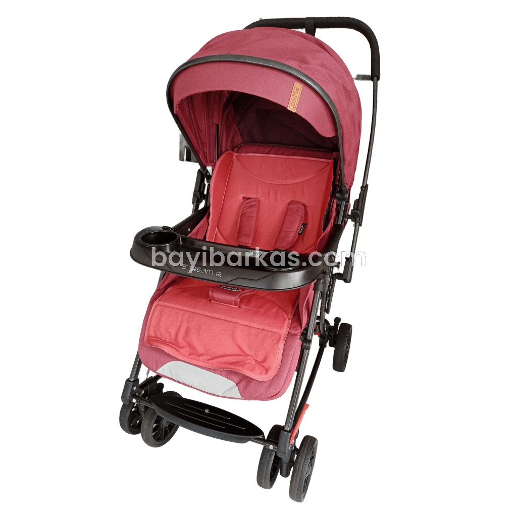 PLIKO 'STREAM R' Stroller New Born / Kereta bayi / kereta dorong bayi / stroller bayi murah / dorong