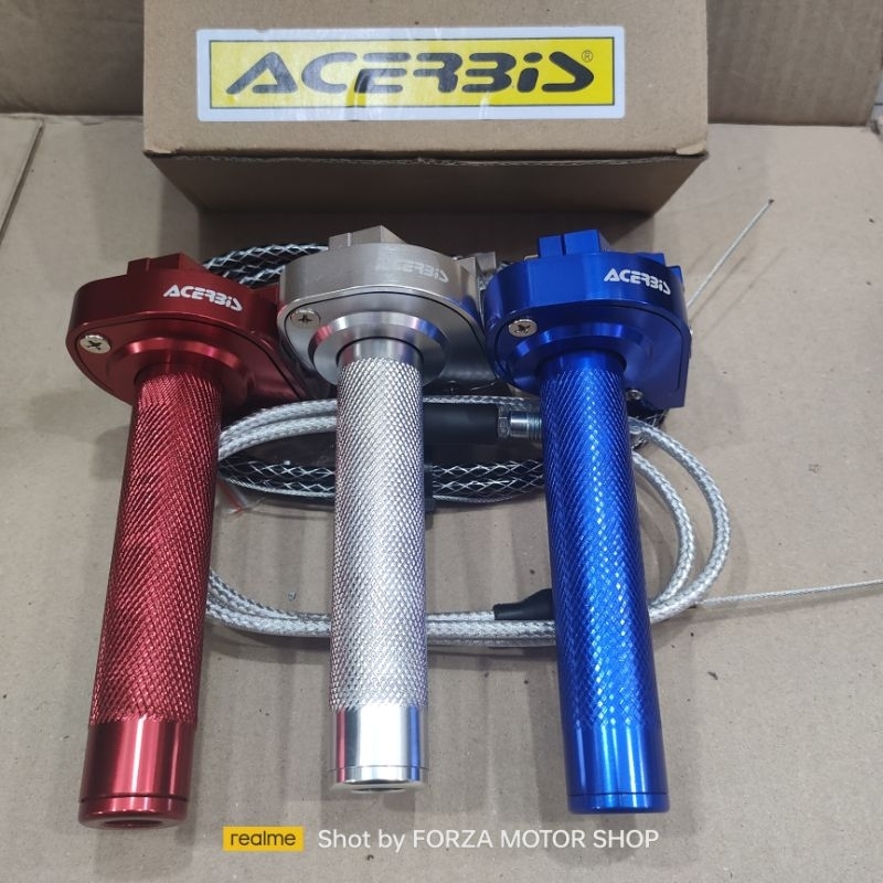 Gas Spontan Acerbis Original Cnc Gas Kontan Model 1 Kabel Mio Vario Nmax Pcx Vixion Cbr R15 Satria N
