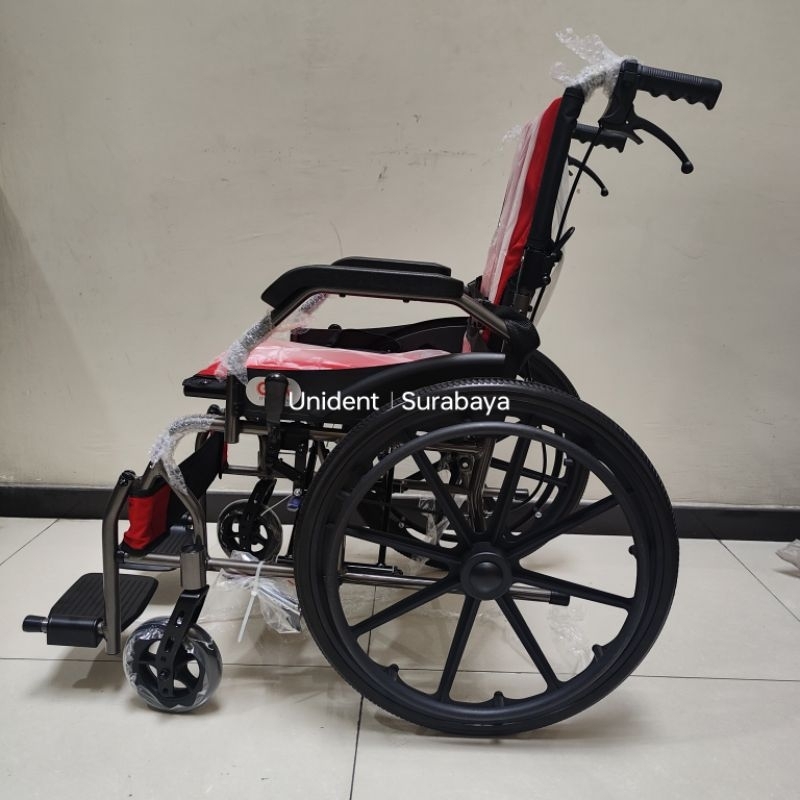 Kursi Roda Gea FS 863 Nano Kursi Roda Gea FS863 Nano Aluminium Wheel Chair Kursi Roda Semi Travel