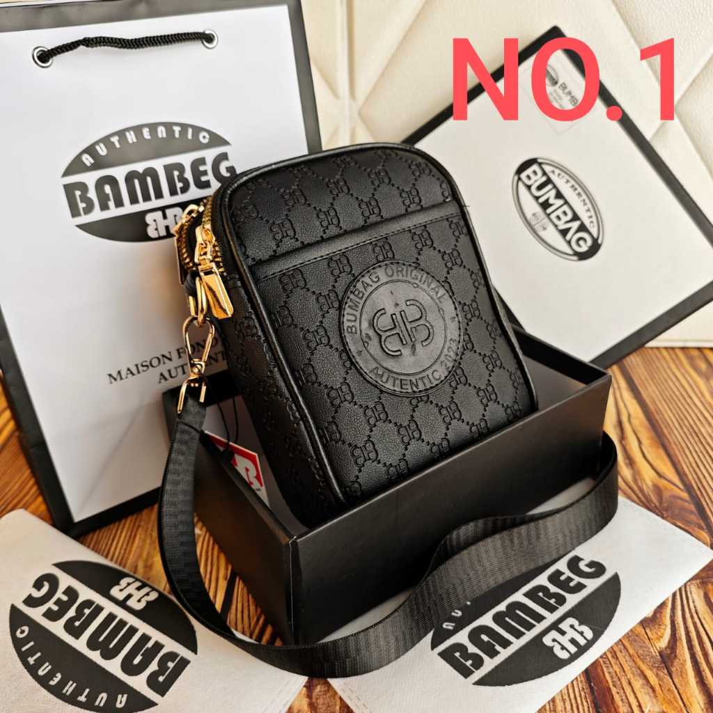 BUMBAG - TAS HP SELLENA EMBOS  PREMIUM 'FREE BOX'- TAS HP SLEMPANG WANITA - 191558