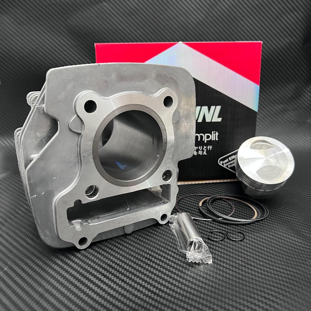 BLOK SEHER/BORING BORE UP JUPITER Z 54MM MLKUNI CYLINDER BLOK BORE UP JUPITER Z 54MM 130cc SET MLKNL