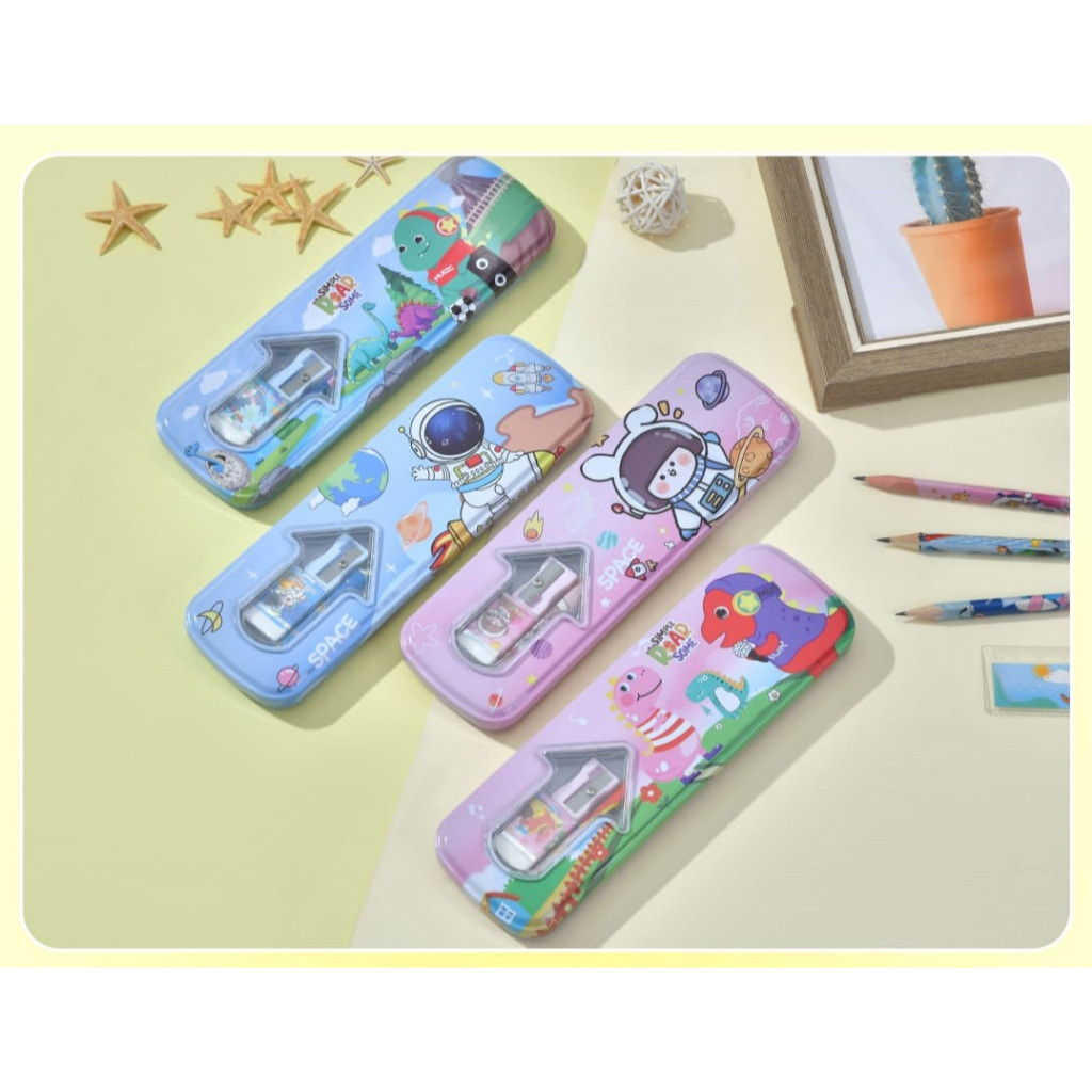 

Kotak Pensil Kaleng Set LPY99-23 Fancy