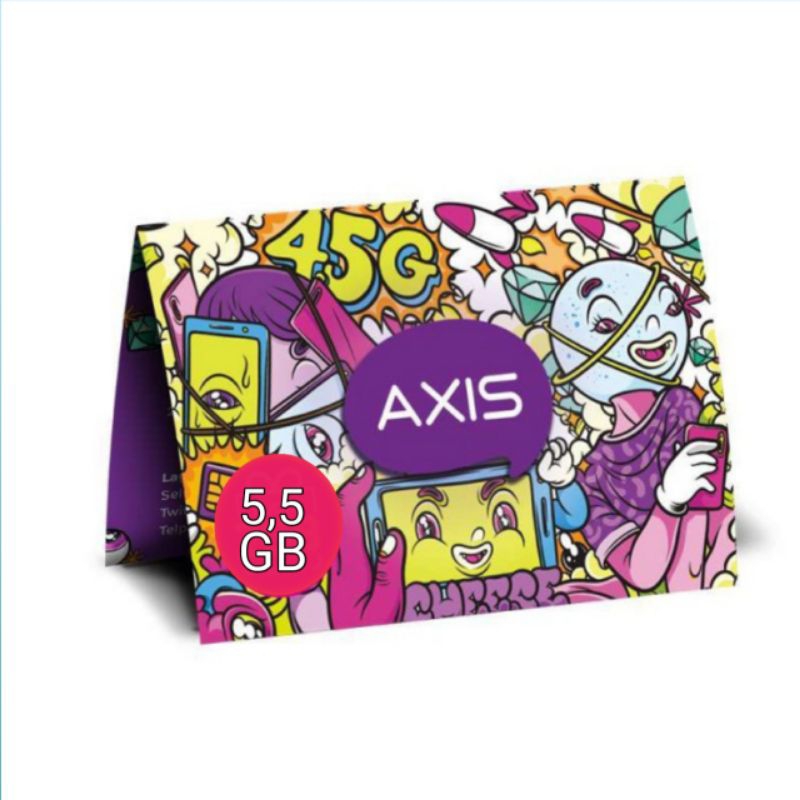 VOUCHER KUOTA AXIS 5,5GB 15HARI REGIONAL JAWA BARAT