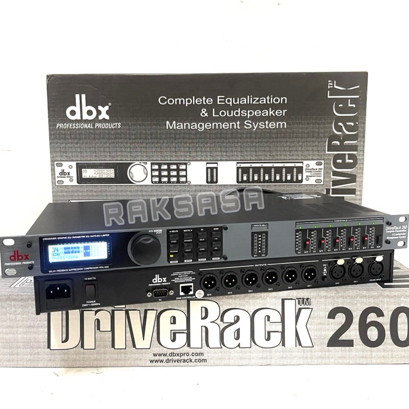 DRIVERRACK DBX260 DBX 260 SPEAKER MANAGEMENT