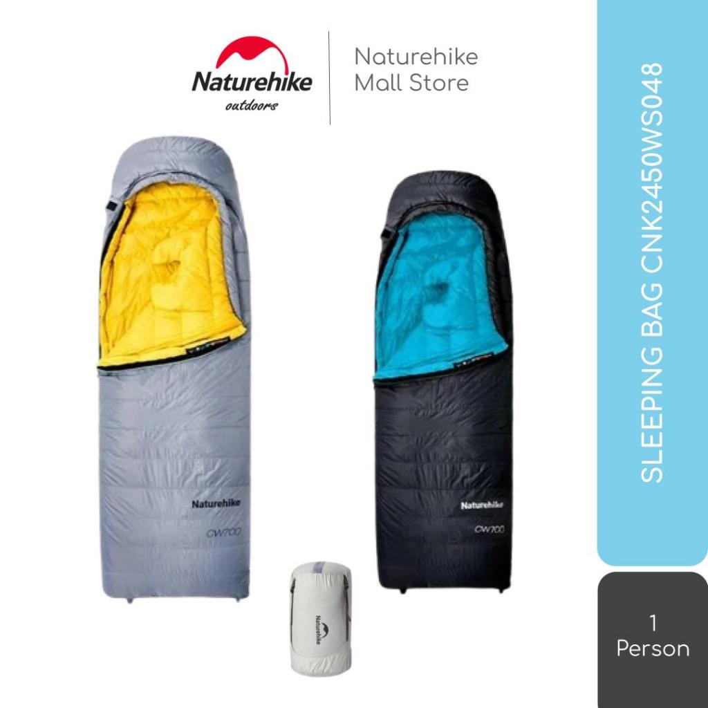 SLEEPING BAG HIKING CAMPING ULTRALIGHT DUCK DOWN CW700 NATUREHIKE CNK2450WS048