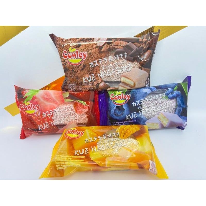 

Kue Viral Nagasaki Conley Mochi / Conley Nagasaki / Mochi Nagasaki / Kue Nagasaki BPOM HALAL MUI