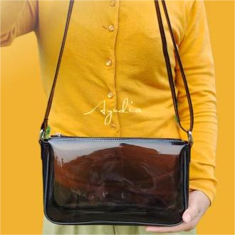 Tas selempang mika pvc Jelly ( Uwi )