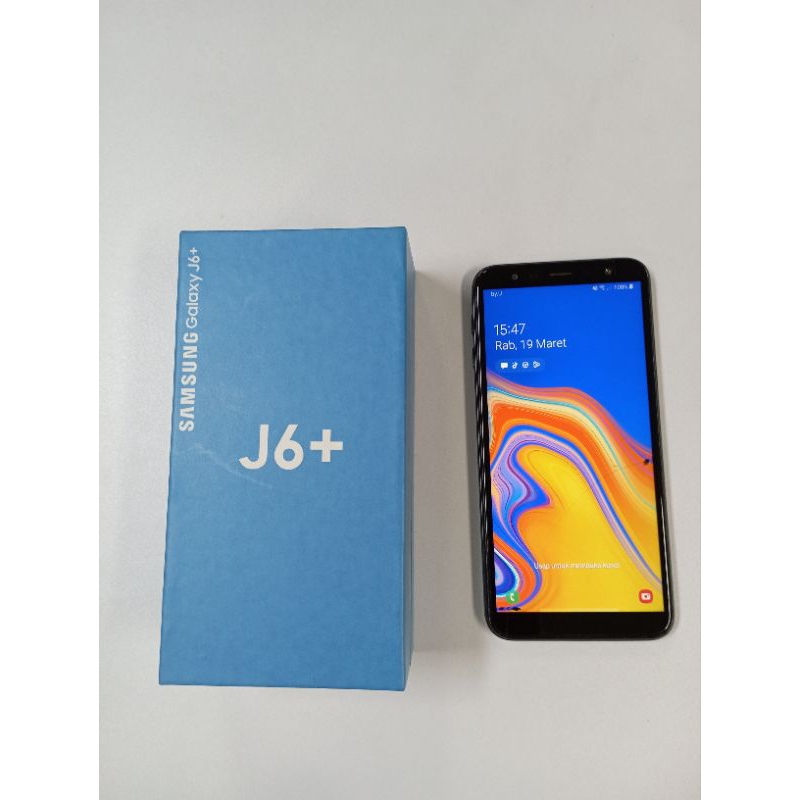 Samsung Galaxy J6 plus second minus