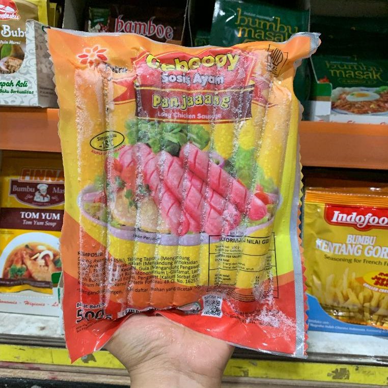

GEBOOOYKU Sosis Ayam Merah Long 500gr