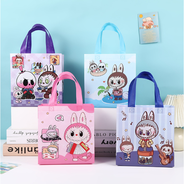 

Tas Souvenir Ulang Tahun Karakter Monster Labubu Goodie Bag Tas Hampers Cemilan Snack Waterproof Karakter Unik/Souvenir Lucu