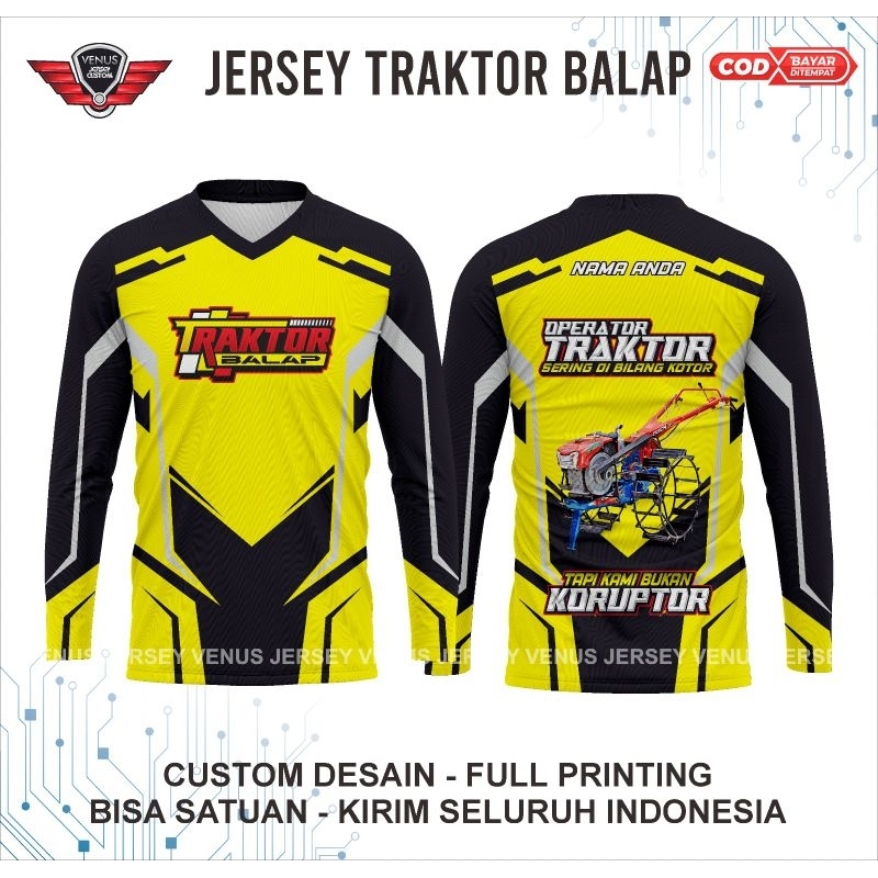 jersey traktor sawah
