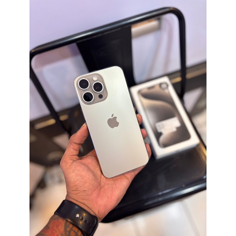 iphone 15 pro max 256gb ibox second full original