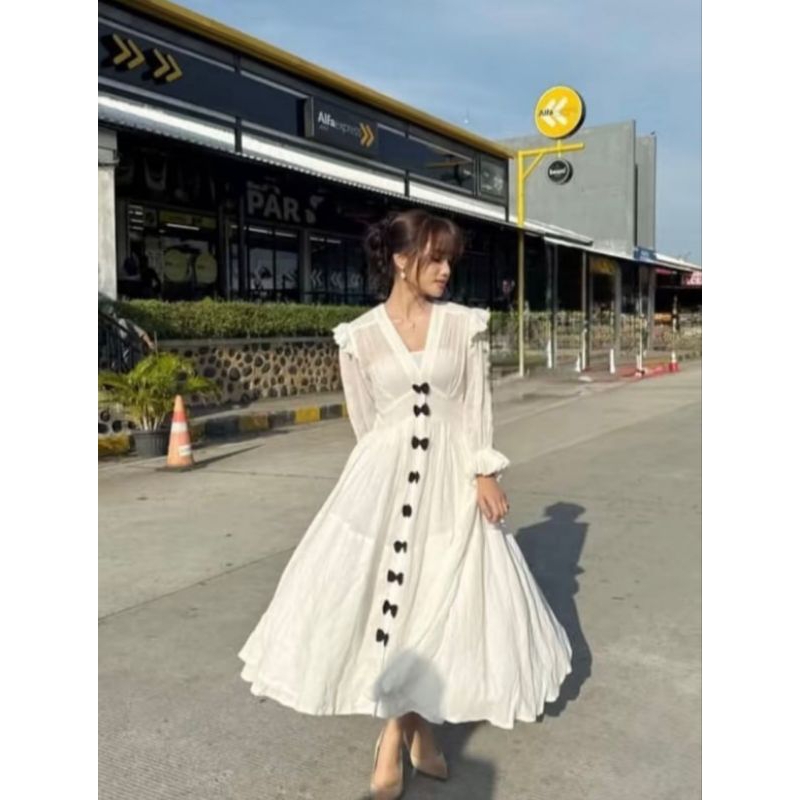 Fuji dress viral | Dress fuji korean style | Qlight