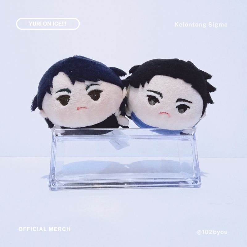 Mochi Mochi Mascot Yuri on Ice Otabek Lee Seung Gil Plushie Anime Doll OFFICIAL MERCHANDISE
