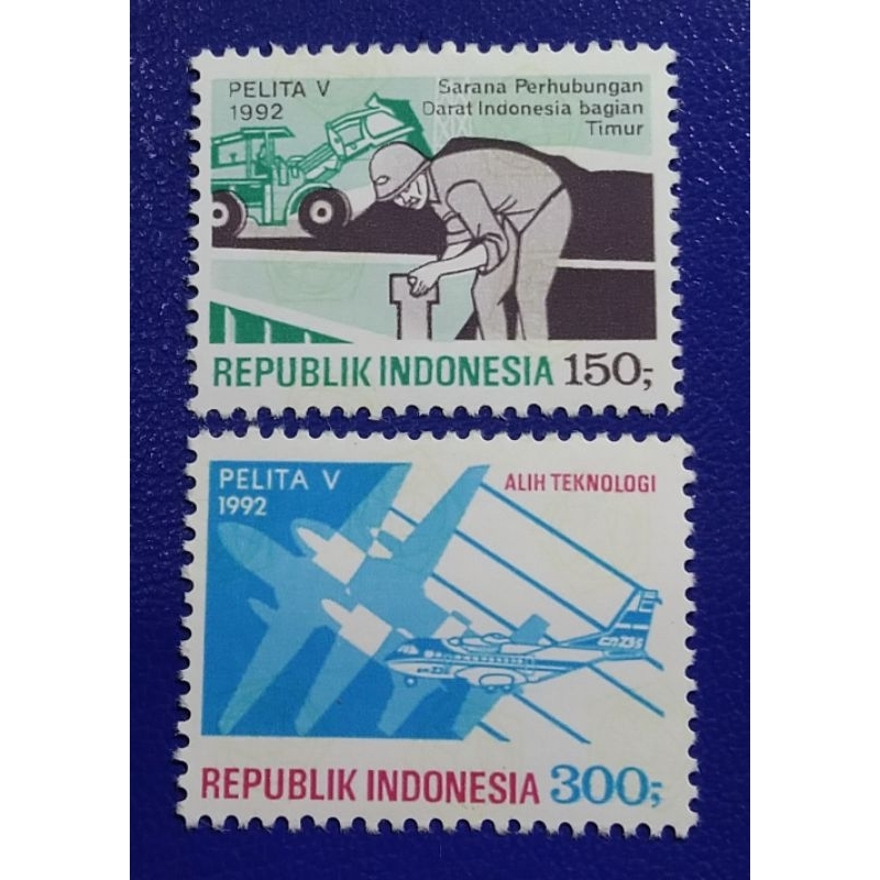 

Prangko Lawas RI Set Lengkap Seri Pelita Thn 1992