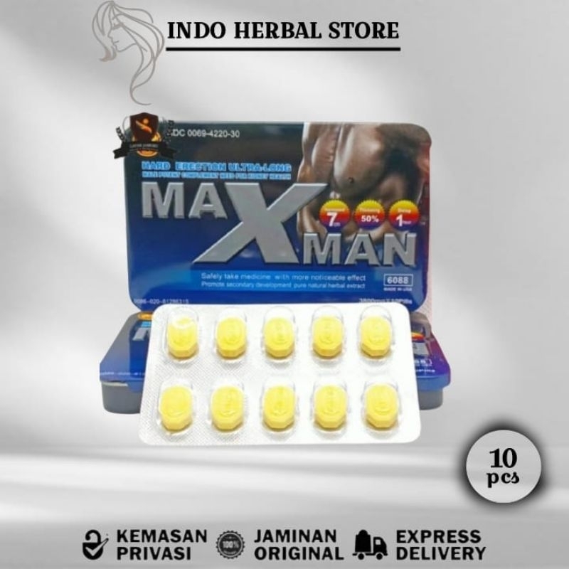 READY MAX MAN OBAT KUAT MANTAP 100% ORIGINAL JOS
