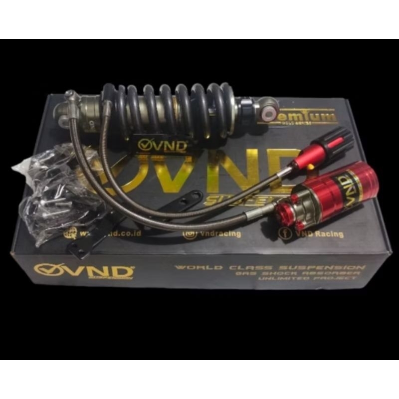 shock belakang vnd ninja RR DOBEL TABUNG VND AK666 B1 NINJA RR