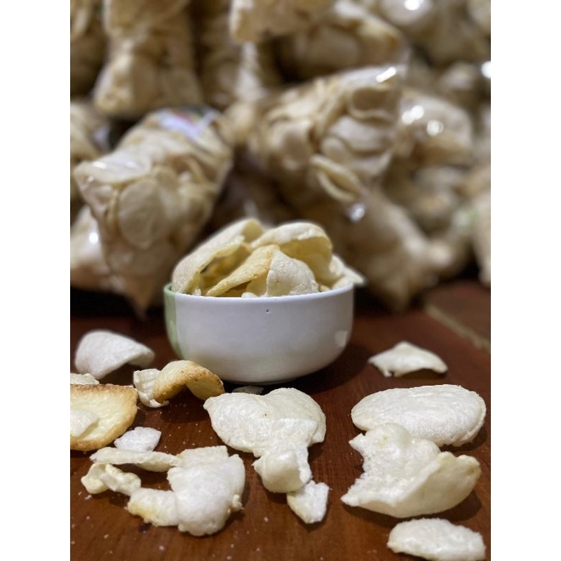 

Kerupuk Bawang Asli 100%