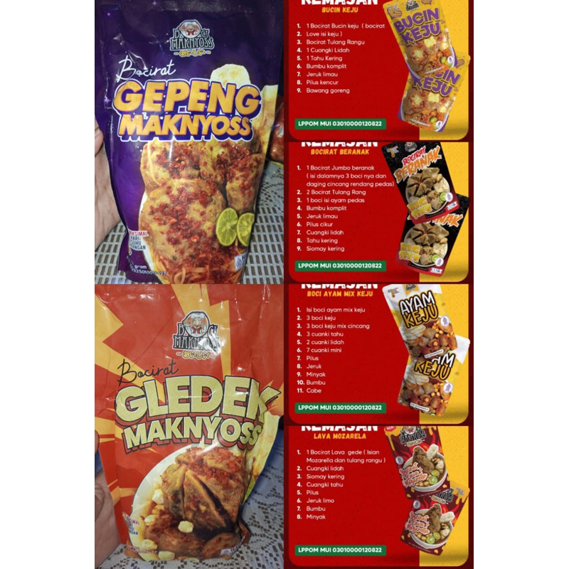 

BAKSO BOCI BOCIRAT MAKNYOS FROZEN FOOD