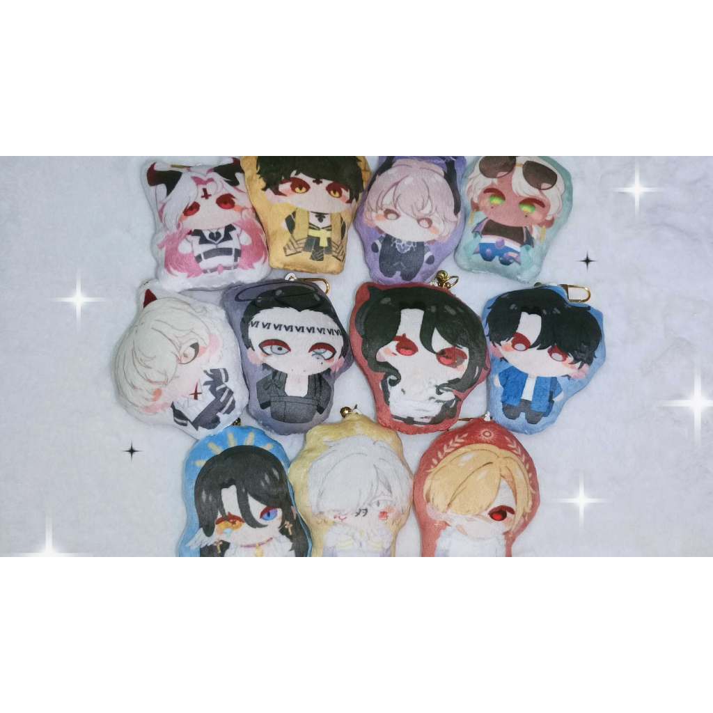 Keychain / Gantungan Kunci Pillow Plush / Bantal WHB What in hell is Bad Satan Minhyeok Leviathan