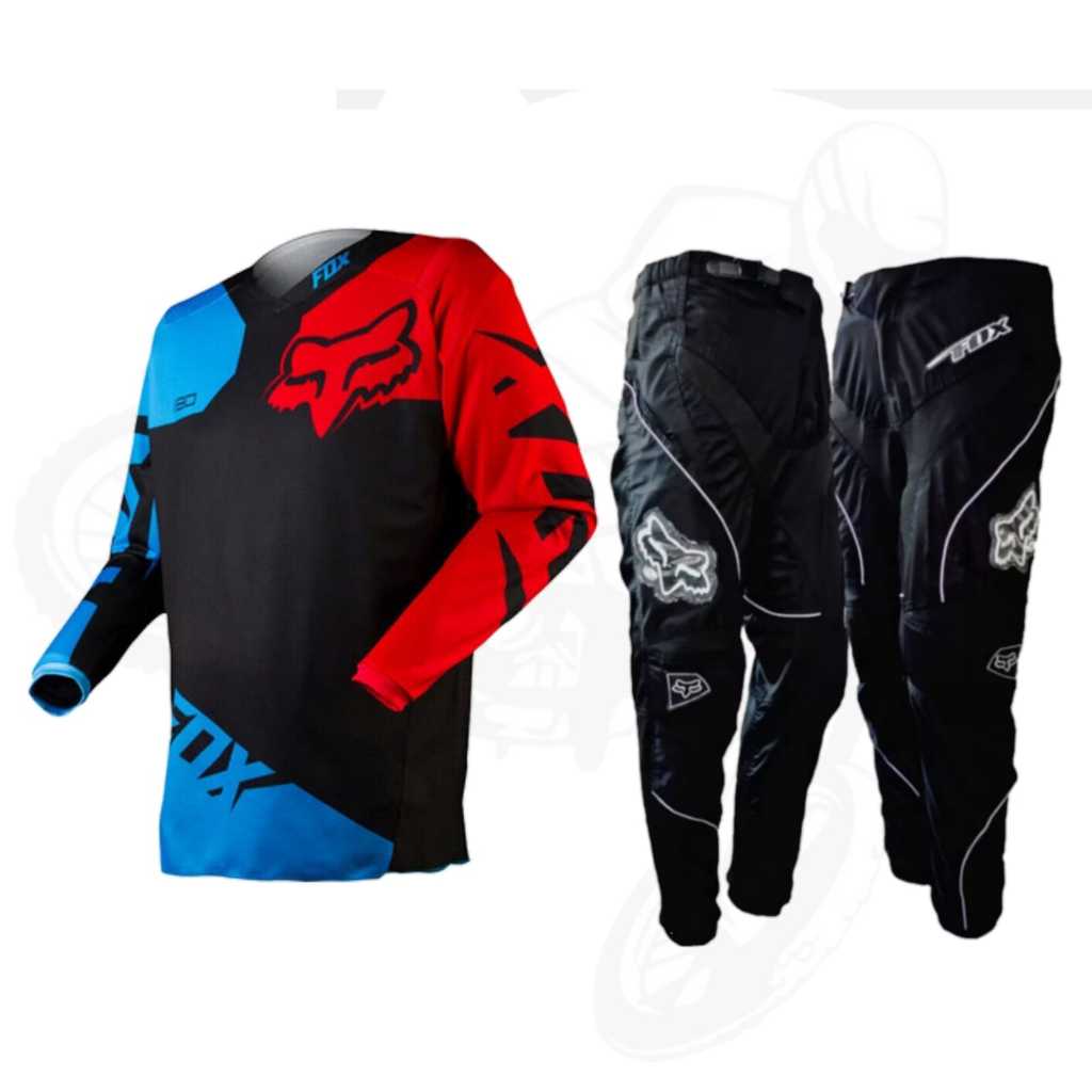 Celana set jersey sepeda downhill | Jersey set motocross trail sport
