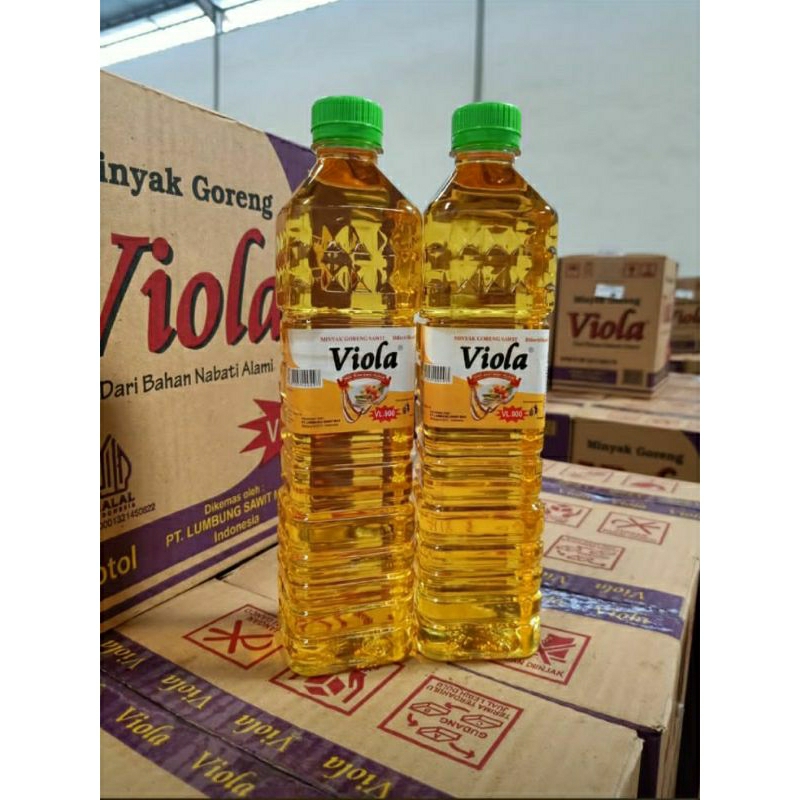 

Minyak goreng viola VL900 1 dus isi 6 botol