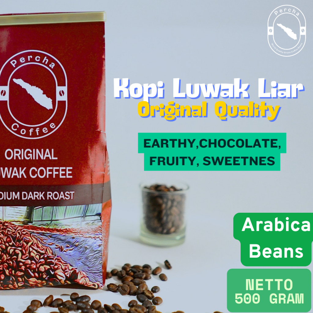 

Kopi Luwak Liar Asli Arabika - 500gram
