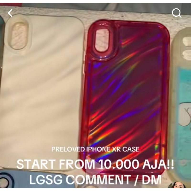 preloved case iphone xr