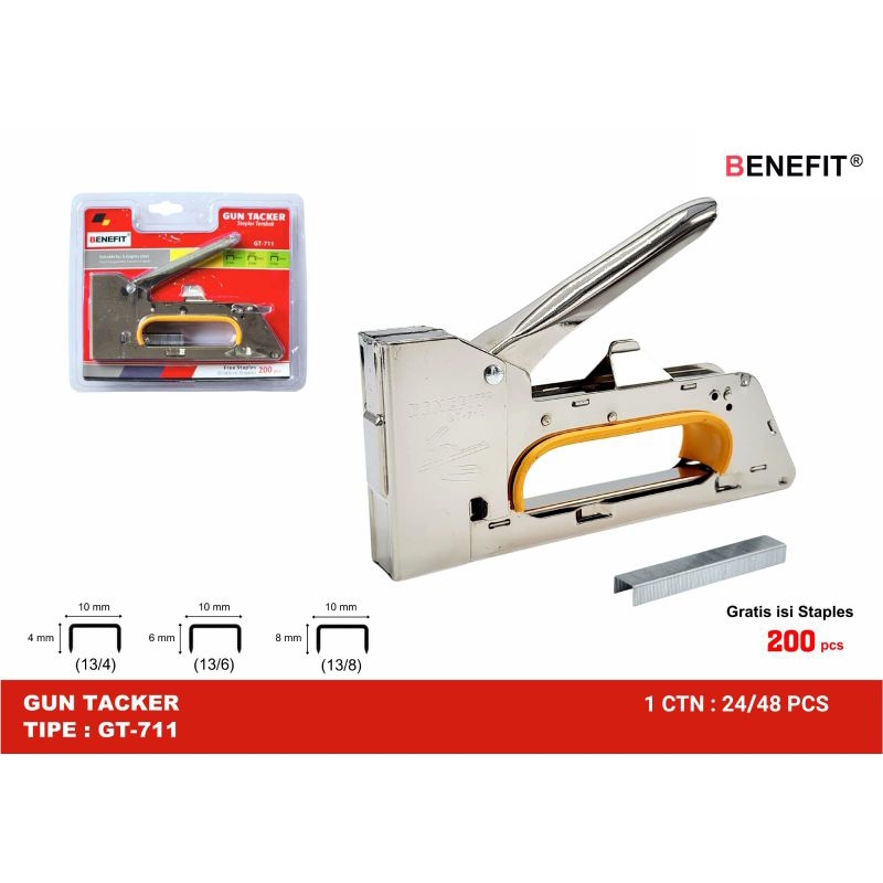 

Gun Tacker Benefit GT-711 / Staples Tembak
